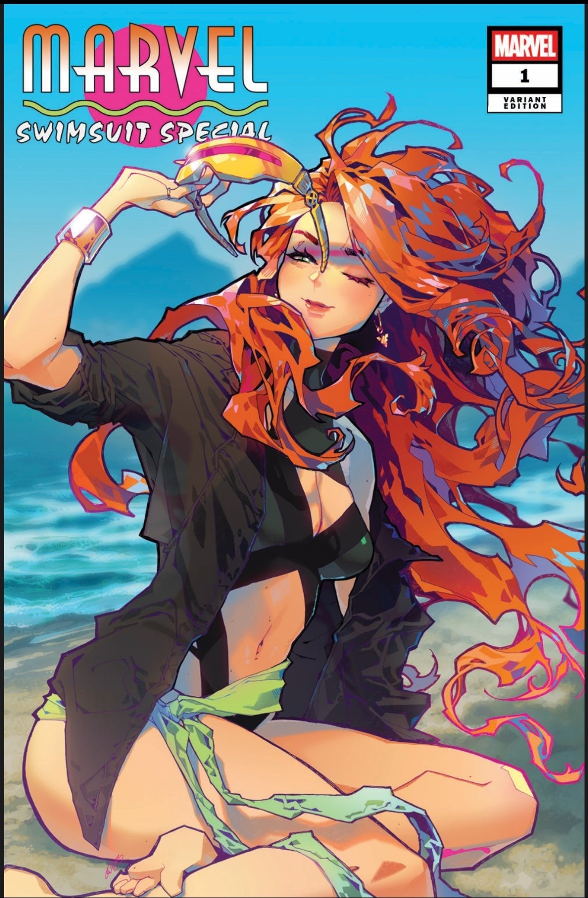 MARVEL SWIMSUIT SPECIAL #1 SDCC ROSE BESCH TRADE DRESS EXCLUSIVE