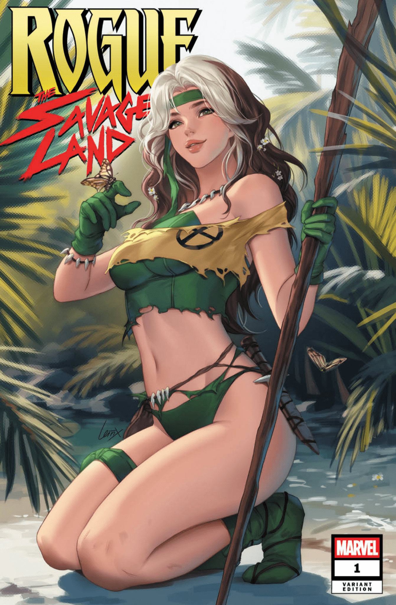 ROGUE SAVAGE LAND # 1 MEGACON LEIRIX EXCLUSIVE VARIANT